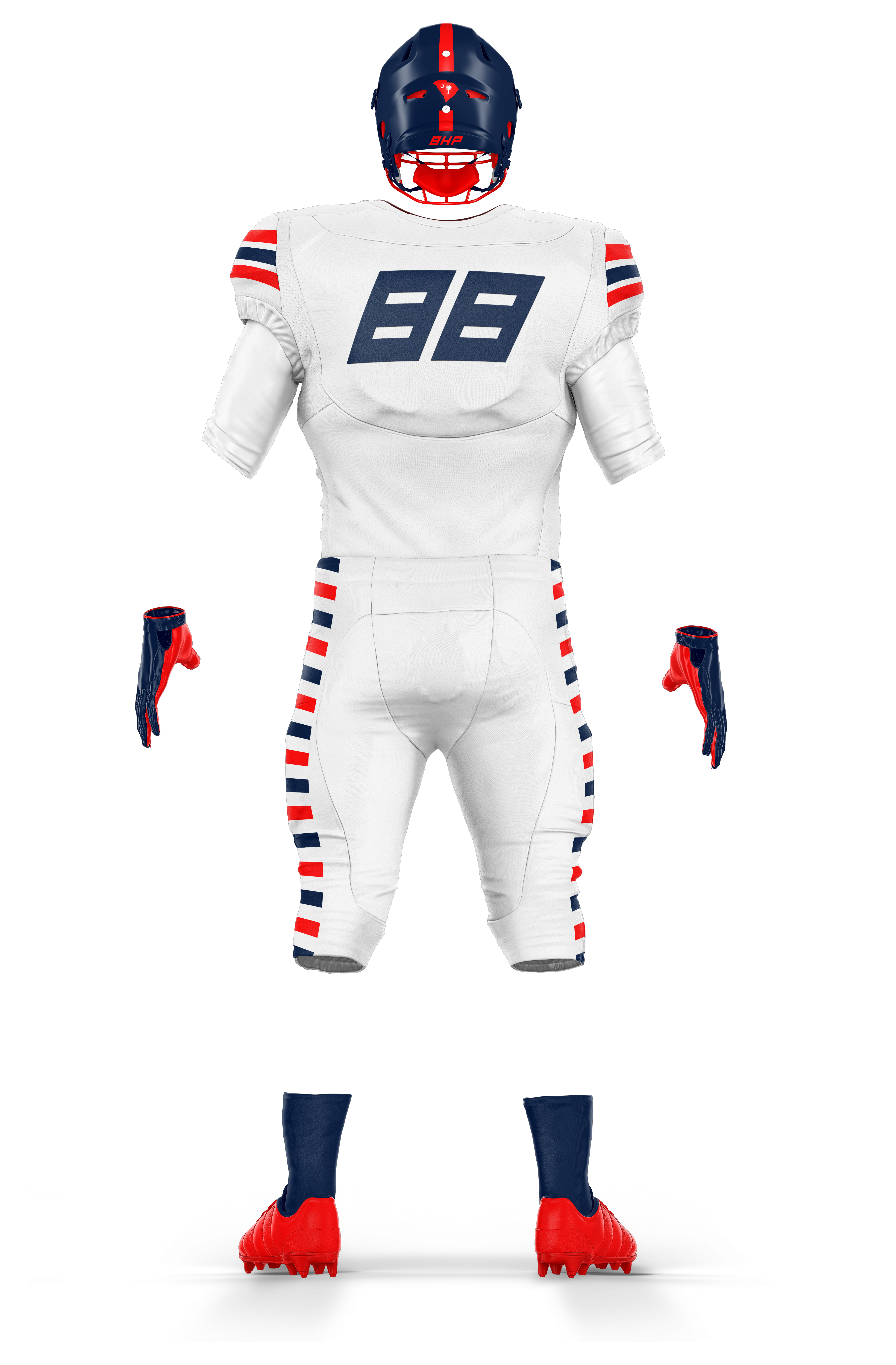 Modern Flash Away Uniform Concept Back