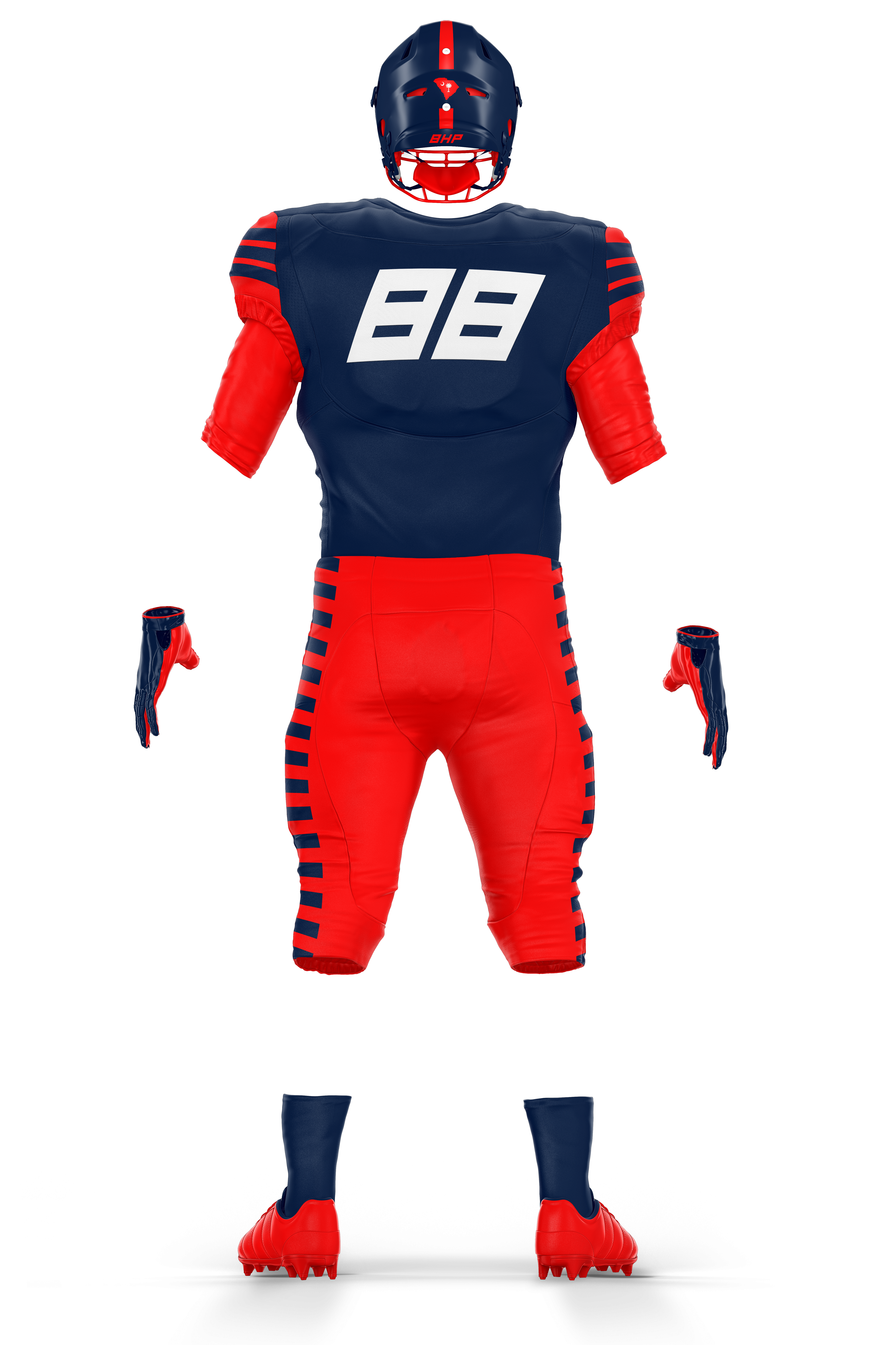 Modern Flash Home Uniform Concept Back