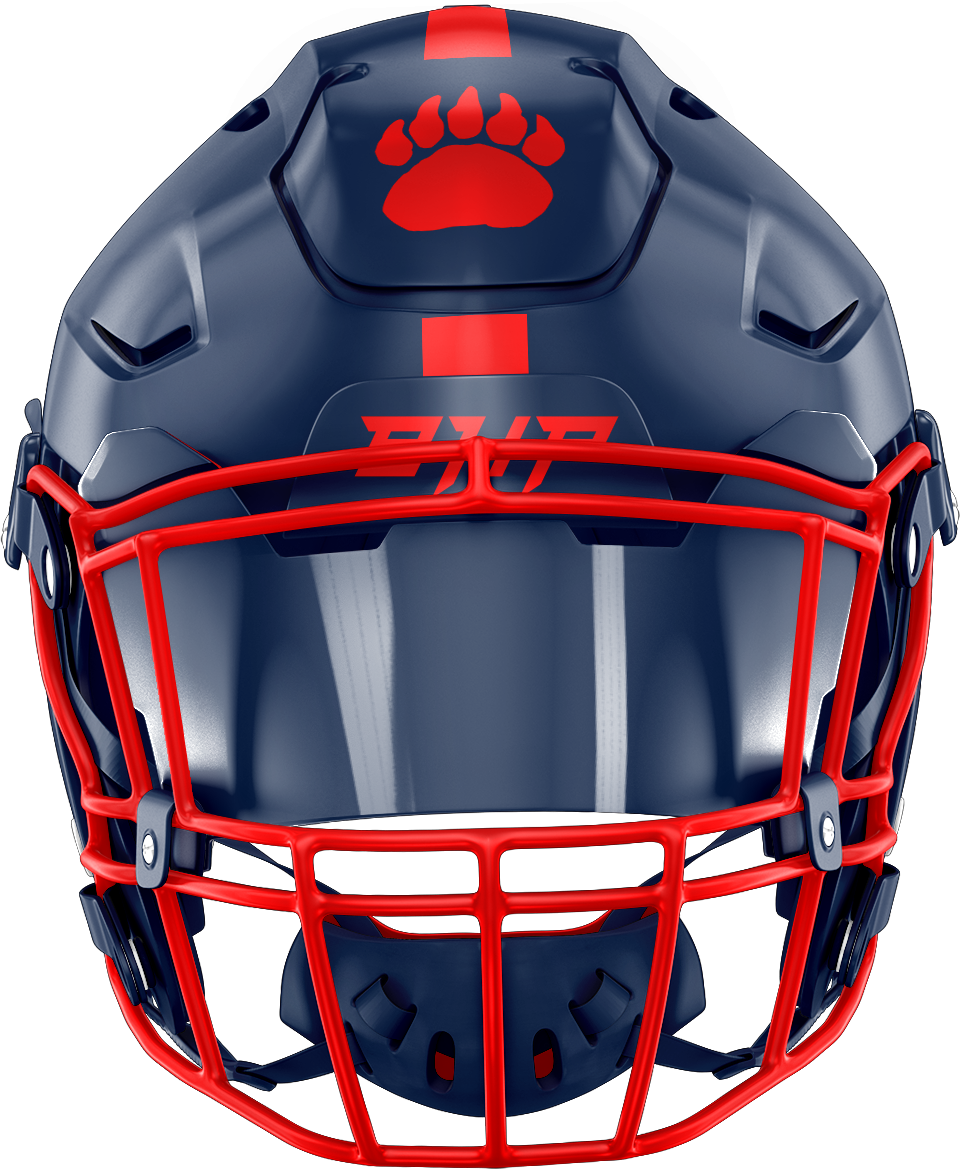 Modern Flash Home Uniform Concept Front Helmet