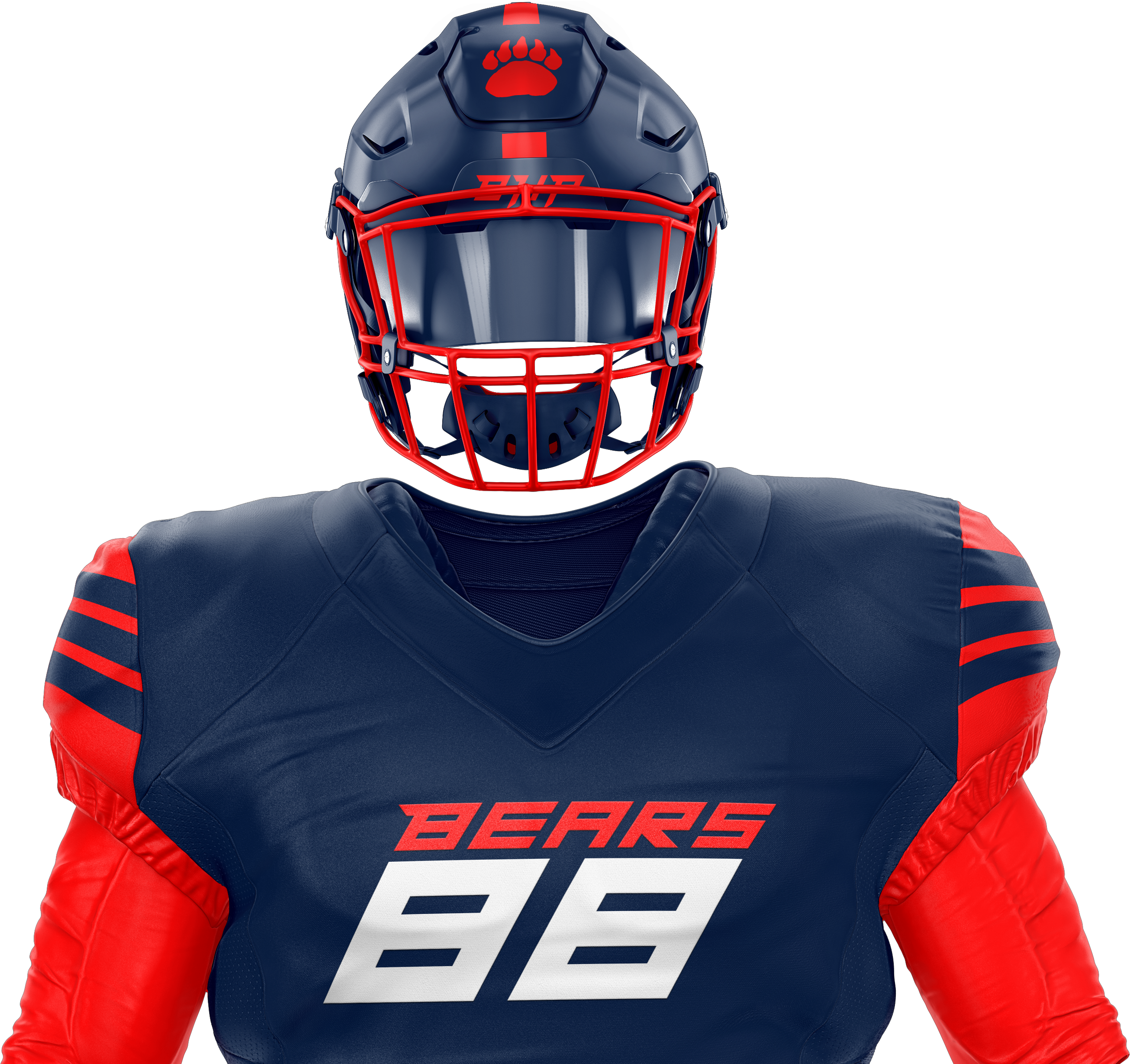 Modern Flash Home Uniform Concept Top Front