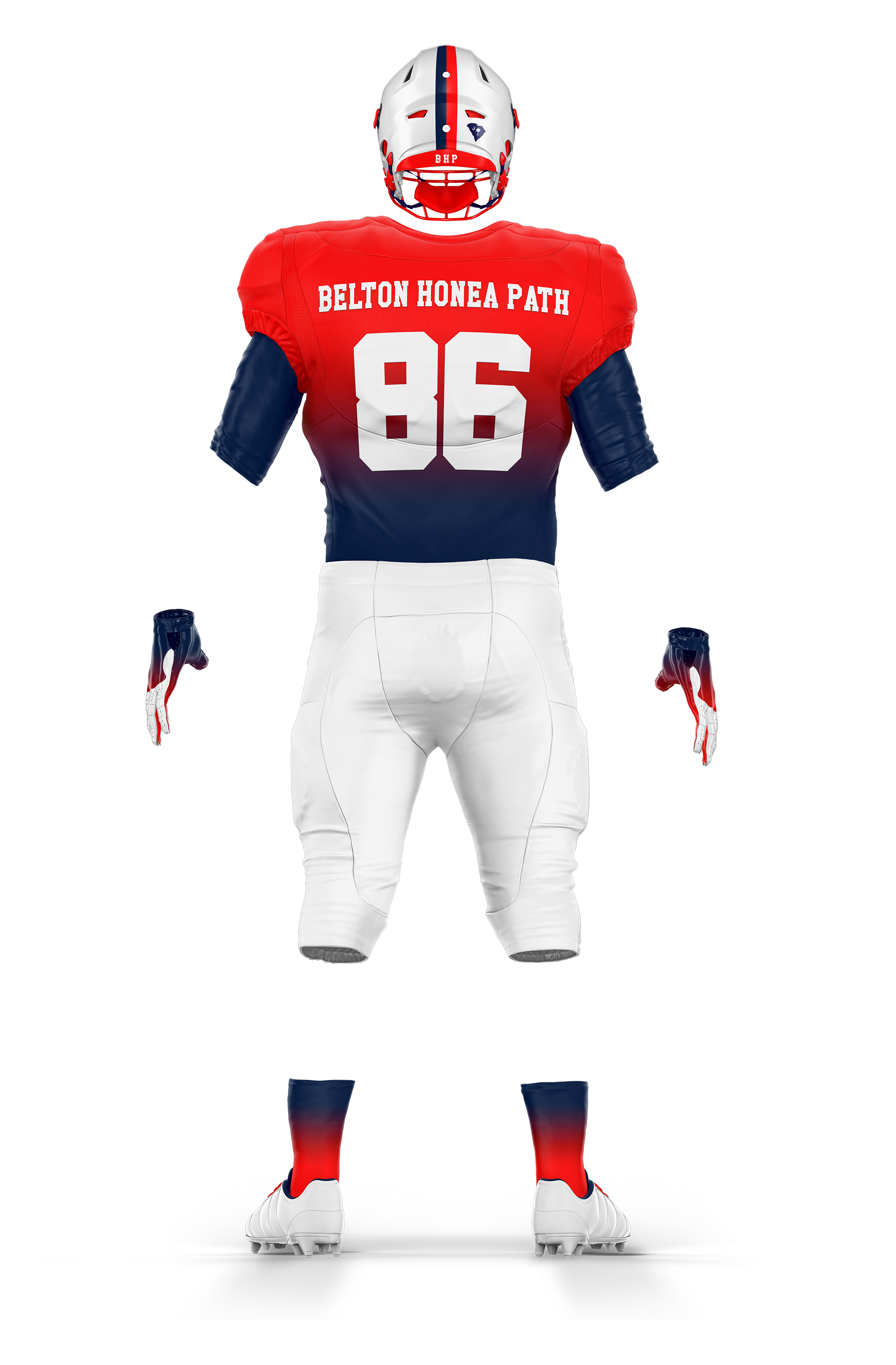 Home Two Towns Uniform Concept Back