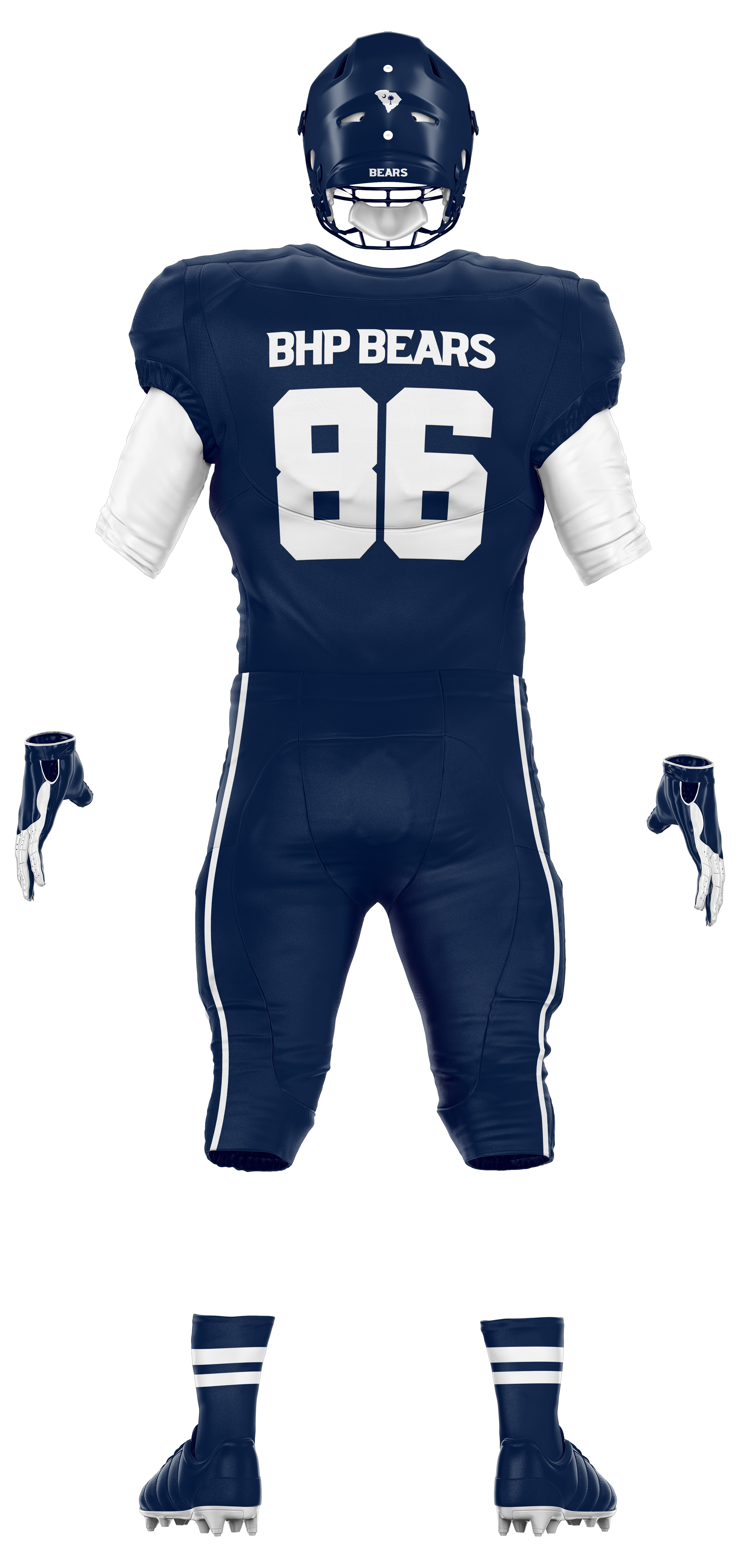 Home Midnight Uniform Concept Back